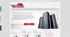 Desktop Screenshot of optimal-webservices.net